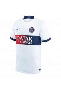 Paris Saint-Germain Fotballdrakt Borte Klær 2023-24 Korte ermer